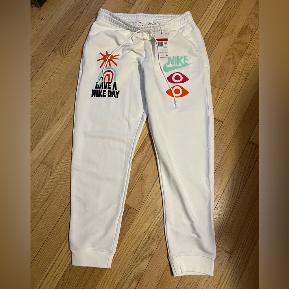 Nike Mens HBR Fleece Tech Pants.Mens Size Large